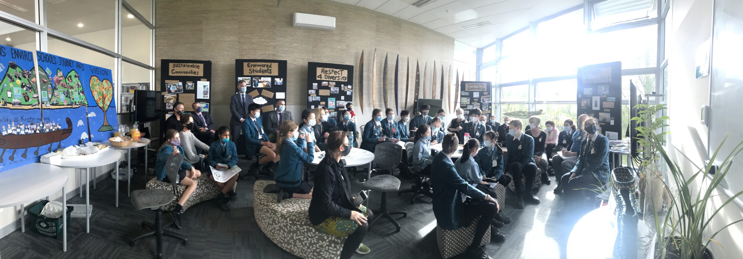 Enviroschools Kristin School celebrates GreenGold